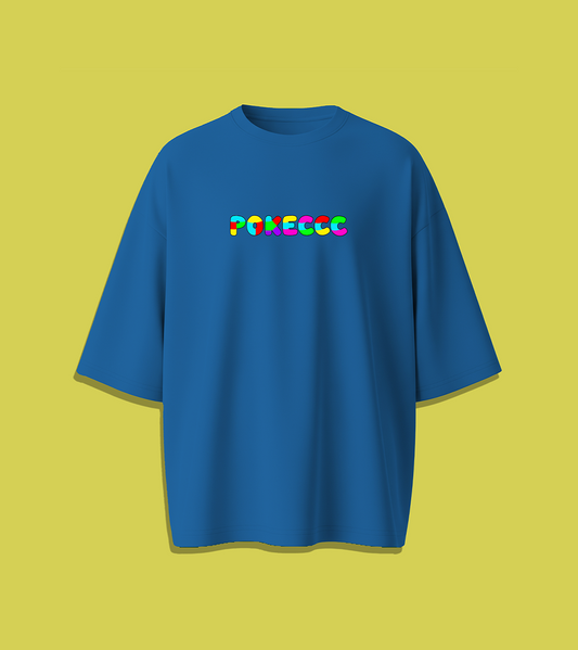 Tričko Pokeccc YouTube Life Modrá